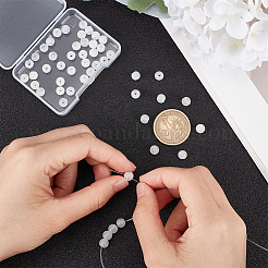 Природный кристалл кварца бусины&nbsp;G-OC0003-85A