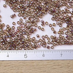 MIYUKIデリカビーズ  シリンダー  日本製シードビーズ  11/0  （db0122)ルートビアゴールド光沢  1.3x1.6mm  穴：0.8mm  約20000個/袋  100 G /袋&nbsp;SEED-J020-DB0122