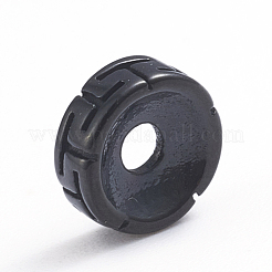 Ретро-ионное покрытие (IP) 304 нержавеющая сталь разделительные бусины&nbsp;STAS-L243-040B