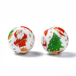 Пищевые экологически чистые силиконовые бусины SIL-S003-15B