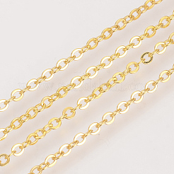 Латунные кабельные цепи ожерелья&nbsp;X-MAK-R019-G