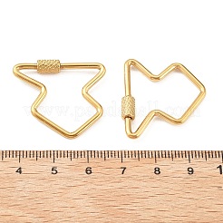 Карабин с замком из нержавеющей стали 304 STAS-C092-04C-G