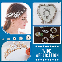 2720 шт. 5 вида бусин из АБС-пластика OACR-PH0004-52