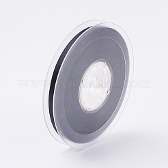 Матовая двойная атласная лента SRIB-A013-6mm-030