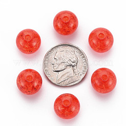 Прозрачных бусин акриловые треск&nbsp;MACR-S373-66A-N08