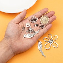 Соединители из сплава в тибетском стиле&nbsp;TIBE-MSMC005-02AS