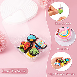 9 шт. 9 вида бусин ПВХ PVC-TA0001-03