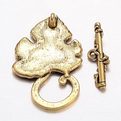 Застежки тоггл в тибетском стиле &nbsp;LS-GLF5108Y