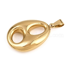 Pendentifs en acier inoxydable 304&nbsp;STAS-P407-04E-G