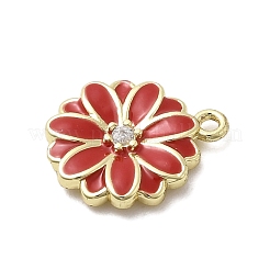 Латунные микро проложить кубического циркония подвески&nbsp;KK-A278-06G-04