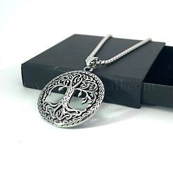 Готические подвески из нержавеющей стали в стиле скандинавских викингов «Древо жизни» NK2367
