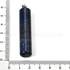 Gefärbten natürlichen lapis lazuli großen Anhänger&nbsp;G-F820-11J