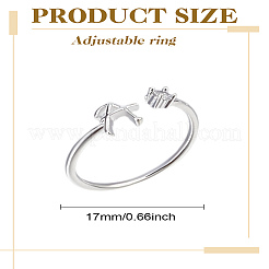 1 шт. латунные манжеты с буквами и стразами для женщин&nbsp;AJEW-LP0004-47A-S