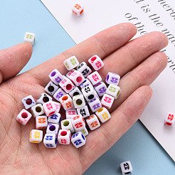 Ремесло стиль акриловые бусины MACR-S373-03F