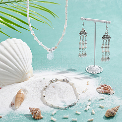 Нити бусин из натуральных пресноводных ракушек&nbsp;SHEL-NB0001-40