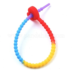 Силиконовые кабельные стяжки в форме сердца SIL-T057-01J