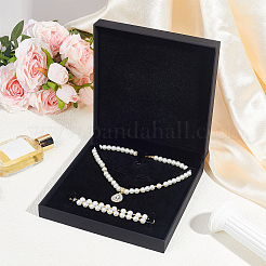 Verpackungsboxen für Schmucksets aus Kunststoff&nbsp;CON-WH0107-82
