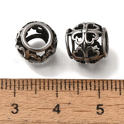 Европейские бусины из нержавеющей стали 304 STAS-D191-21A-AS