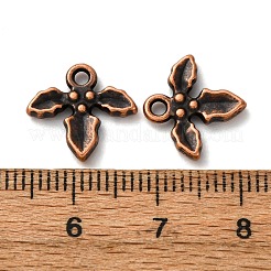 Tibetischer stil Aluminium Anhänger & Charms&nbsp;TIBEP-LF10826YKG-R-FF