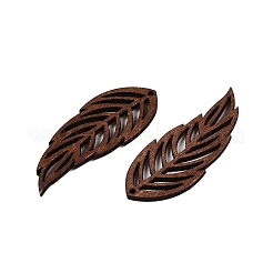 Большие подвески из натурального дерева тополь WOOD-N016-36