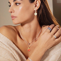 10 шт. 5-х стилевые непрозрачные акриловые подвески SACR-CA0001-20