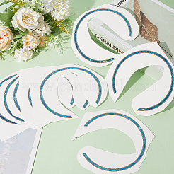 Водонепроницаемый ПВХ цветочный узор классическая гитара резонаторное отверстие кольцо рот колесо наклейка&nbsp;DIY-WH20058-13A