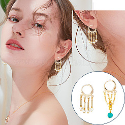 10 пара латунных сережек с рычагом KK-BC0013-27