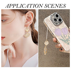 100 г прозрачных акриловых бусин TACR-TA0001-56