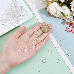 80pcs fornituras de aretes de aro de latón&nbsp;FIND-DR0001-65B