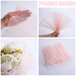 2 sachet de papier d'emballage pour bouquet de fleurs en organza&nbsp;DIY-GF0009-61B-01