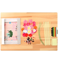 Творческий diy цветочный узор смола пуговица искусство PW-WGE36EA-01