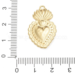 Pendentifs en acier inoxydable 304 émaillés&nbsp;STAS-K303-04G-02