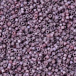 MIYUKIデリカビーズ  シリンダー  日本製シードビーズ  11/0  (db1066) マットメタリックヘザーゴールドアイリス  1.3x1.6mm  穴：0.8mm  約10000個/袋  50 G /袋&nbsp;SEED-X0054-DB1066