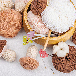 12 шт. окрашенные в выпечку кольца из цинкового сплава для вязания петель DIY-DC0002-32