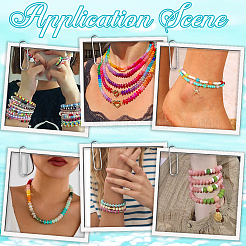 200 шт. непрозрачные стеклянные бусины для выпечки SEED-PA0001-01E