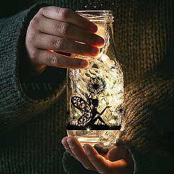 12 стильная бумага для силуэта AJEW-WH0345-0003