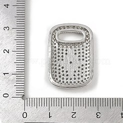 Латунные микро проложить кубического циркония подвески&nbsp;KK-M322-30P