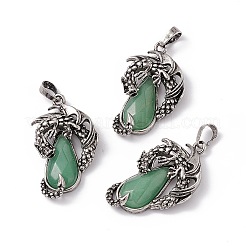 Природные и синтетические смешанные подвески драгоценных камней&nbsp;G-H281-06