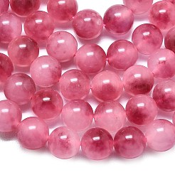 Chapelets de perles en jade de malaisie naturelle&nbsp;G-L645-C01-14mm-30