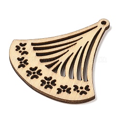 Большие подвески из полого дерева WOCR-PW0003-83I