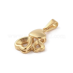 Подвески из нержавеющей стали 304 с вакуумным покрытием pvd&nbsp;STAS-R232-14F-G