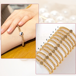 6 стиль латунные бусины&nbsp;KK-HY0001-62