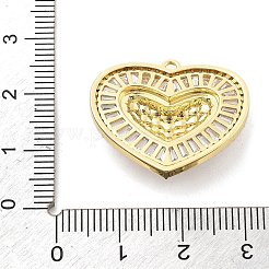 Латунные микро проложить кубического циркония подвески KK-L228-09G