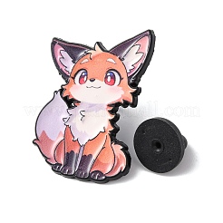 Эмалевые булавки лисы&nbsp;JEWB-K031-02EB