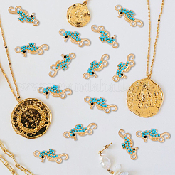 50 шт. подвески-соединители из сплава со стразами&nbsp;FIND-DC0002-70