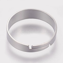 Оправы для колец из хирургической нержавеющей стали 316 STAS-I090-01P