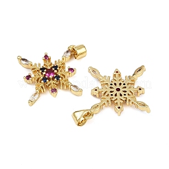 Ottone micro spianare pendenti zirconi&nbsp;X-KK-S526-45G