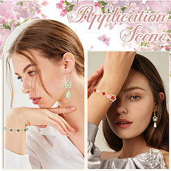 20шт. 2-цветная литая рамка для бусин&nbsp;FIND-SC0017-72