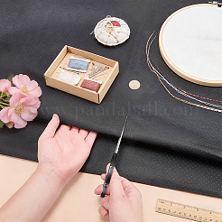 Tissu antidérapant en polyester&nbsp;DIY-WH0899-924A