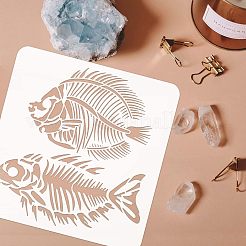 Wiederverwendbare Zeichenschablonen aus Kunststoff&nbsp;DIY-WH0172-904